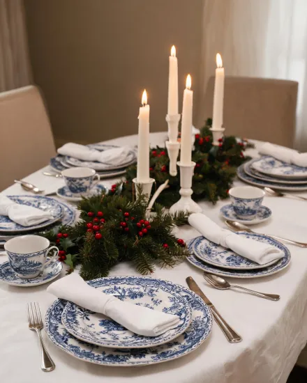 Holiday tableware
