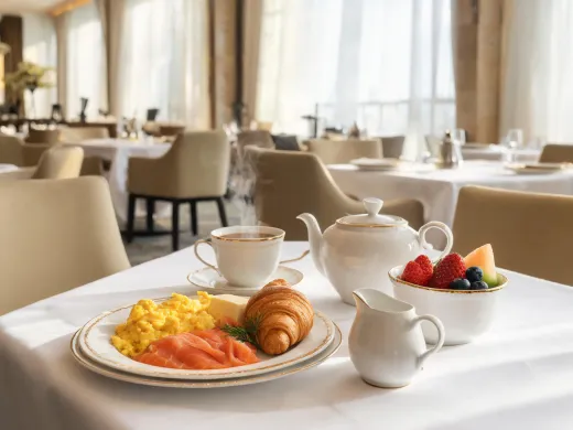 Boutique hotel tabletop